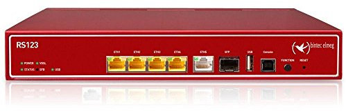 Bintec-elmeg RS123 router cablato Gigabit Ethernet Rosso