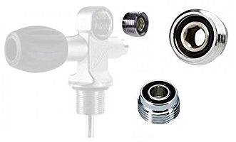 Scuba Choice Diving Dive Din to Yoke Insert Convert Adapter Valve