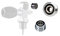 Scuba Choice Diving Dive Din to Yoke Insert Convert Adapter Valve