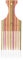 Natural Tendency - Peine tenedor largo de madera - 30 g