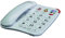 Majestic billy 201 bianco telefono fisso tasti grandi 3 memorie personalizzabili