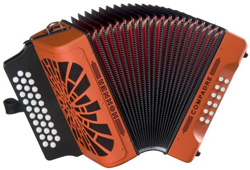 Hohner Compadre GCF Akkordeon, Orange