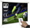 Motorleinwand Beamer Leinwand 100 Zoll, weißer Teil 197 x 148 cm, Gehäuse 220 cm , Fernbedienung, einfache Montage und Bedienung