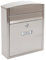 ARREGUI Compact E5737 Boîte aux Lettres en Acier Inoxydable, Taille S (Courrier Format A5), Boîte aux Lettres Extérieure Individuelle, Boîte aux Lettres Murale, Anti-Pluie, Facile à Installer,INOX