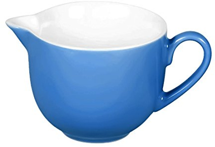 Ritzenhoff & Breker Doppio Giesser, Milchgiesser, Milchkännchen, Geschirr, Porzellan, Indigo Blau, 180 ml, 063936