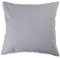 Kissenbezug 40x80 cm Uni Grau Baumwolle Dekokissen Kissenhülle Couchkissen Sofakissen Deko Reißverschluss
