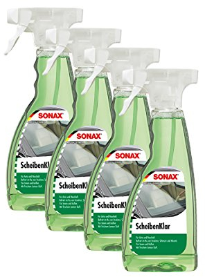 SONAX 4X 03382410 ScheibenKlar ScheibenEntferner InsektenEntferner 500ml
