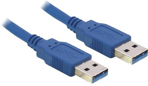 Delock Kabel USB 3.0 Typ-A Stecker > USB 3.0 Typ-A Stecker 1, 5 m blau