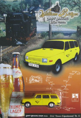 DDR-Pkw-Modell Wartburg 353 Tourist / Thumer Lager-Dampfbrauerei Thum-Wiliam Böttger