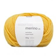 Rico Essentials Merino Double Knitting - Yellow 65