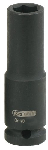 KS Tools 515.1114 - Douille longue à chocs 6 pans 1/2 - 14mm - En Chrome Molybdène - Uniquement pour utilisation à chocs