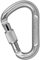 ALIENS Stahl HMS Screwlock Karabiner, Farbe:Silber