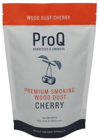ProQ Premium Smoking Wood Dust (5 x 1.2L Pack) - Food Smoker Dust - Cold Smoking Dust - Cherry