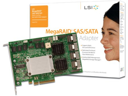 MegaRAID SAS 84016E - Speichercontroller (RAID) - 16 Sender/Kanal