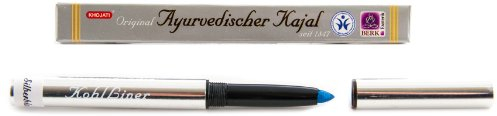 Berk AY-090-14 Ayurvedische Kosmetik - Edler Kajal, silberblau