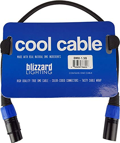 Blizzard Lighting DMX1.5Q 1.5 Foot 3-Pin DMX Cable