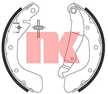 NK 2736797 Bremsbackensatz