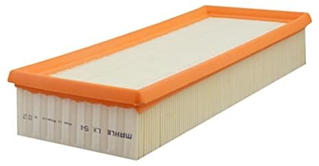 MAHLE LX 54 Luftfilter - für VW Golf II (19E, 1G1), u.a. | Kompatibel mit: AUDI 100 C2 Avant, 100 C2 Stufenheck, 100 C3 Avant, 100 C3 Stufenheck, 80 B2 Stufenheck, 80 B3 Stufenheck