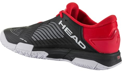 HEAD Revolt Pro 4.5 Clay Men Tennisschuhe, Schwarz/Rot