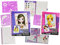 alles-meine.de GmbH 2 Stück - XL - A4 Malbuch/Malblock incl. Name - mit Schablonen + Vorlagen - Malbücher Skizzenbuch Mädchen - Girls Bekleidung - Mode Design - für Kinder - Mo..