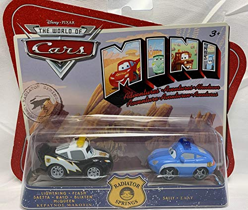 Cars Mini Adventures Heizkörperfedern Lightning McQueen und Sally