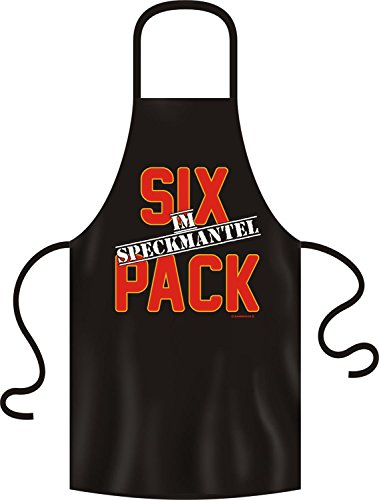 Grillschürze : Sixpack im Speckmantel