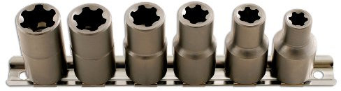 Laser 5150 Torx Plus® Socket Set 1/2D 6pc