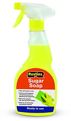 Rustins Sugar Soap Spray 500ml,Clear