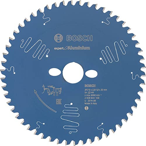 Bosch Professional 2608644109 - Disco de sierra circular CSB Expert Aluminium: 210x30x54D