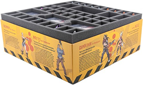 Feldherr Schaumstoff-Set kompatibel mit Zombicide Staffel 2 Prison Outbreak