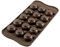silikomart | SCG35 Silikonform für CHOCO PIGS Pralinen, Antihaft, 15 Pralinen, Packung mit 1 Form für Süßigkeiten, Easy Choc, 31 x 29 mm, h 15 mm, Made in Italy