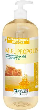 Cosmo Naturel Shampoing douche Miel Propolis 1L