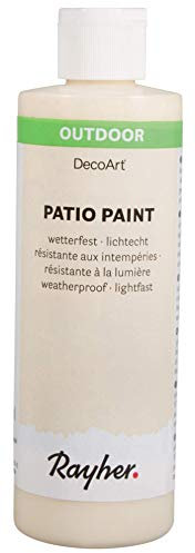 Rayher Patio Paint Peinture extérieur & intérieur acryl. 236ml, ivoire, 38611104