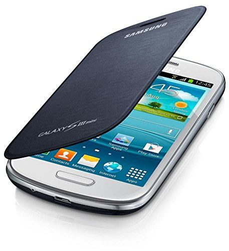 Samsung - EFC-1M7FBEC - Étui à rabat pour Samsung Galaxy S3 MINI i8910 - Bleu