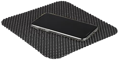 alca® Rutschmatte für Fahrzeug-Armaturenbrett mit Non-Slip 22x20 cm | multifunktionale Antirutschmatte, als Ablage für Brille, Schlüssel oder Smartphone