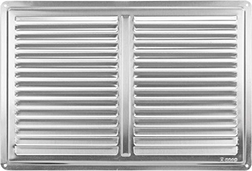 Stainless Steel Air Vent Grille Cover 300x200 (12x8) Ventilation Grill Cover