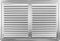 Stainless Steel Air Vent Grille Cover 300x200 (12x8) Ventilation Grill Cover
