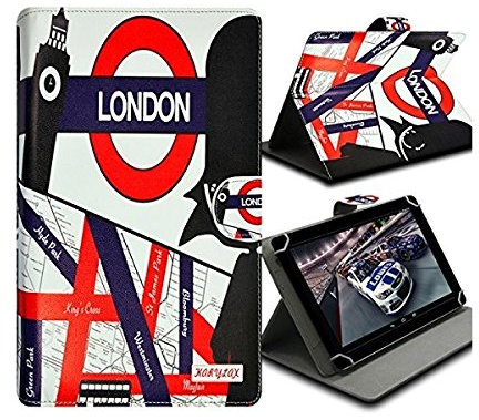 Seluxion - Housse Etui Universel à Rabat Fonction Support avec Motif ZA01 pour Tablette Amazon Fire HD (2017) 7 Pouces