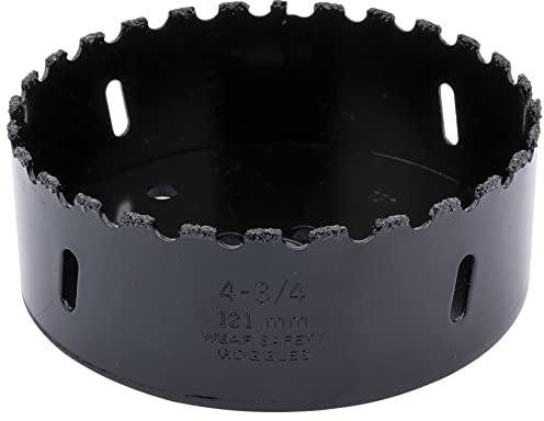 Draper 34970 Expert Tungsten Carbide Grit Hole Saw, 121mm