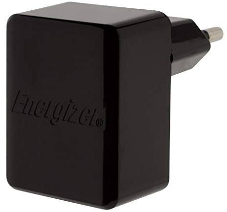 Energizer MOBILES AND ACCESSORIES ACA1AEUCMC3 - Chargeur Secteur pour Smartphone - 1A - 1 USB - Prise EU - Câble Micro-USB inclus - Noir