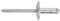 Sealey Rm4819L Aluminium Multi-Grip Rivet Large Flange 4.8 X 19Mm Pack Of 200