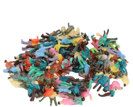 100pcs scala 1:200 Z Gauge dipinto modello persone per DIY layout figura