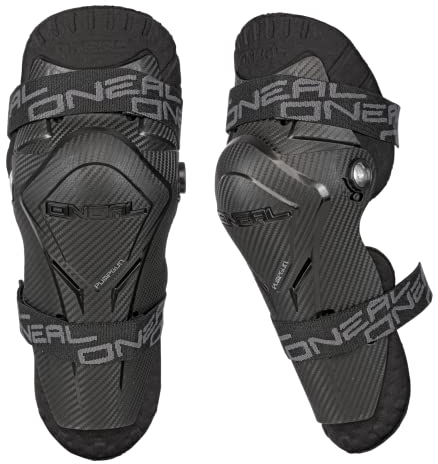 O'NEAL PUMPGUN MX Knieschützer Kinder Carbon Look Schwarz/Größe One Size