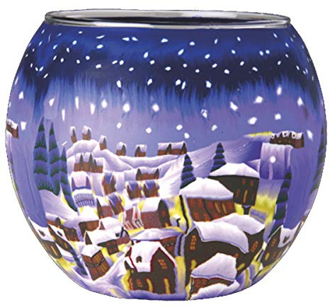 Kerzenfarm 21822 Leuchtgläser, Glas, bunt, 11.0 x 11.0 x 9.0 cm