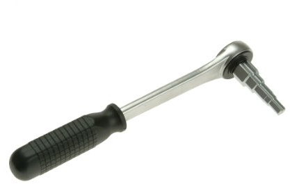 Monument MON2048 Radiator Stepped Wrench and Ratchet,Black & Grey