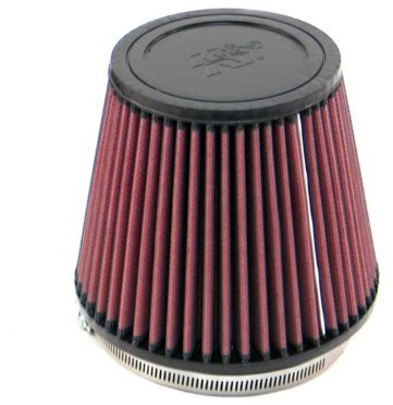 K&N Universal Clamp-On Air Filter: High Performance, Premium, Washable, Replacement Engine Filter: Flange Diameter: 5 In, Filter Height: 5 5 In, Flange Length: 1 In, Shape: Round Tapered, RU-5147