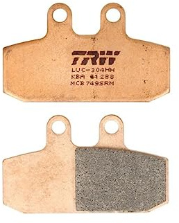 TRW MCB749SRM Sinter Maxi Scooter Bremsbelagsatz für Aprilia Motorcycles ATLANTIC 2004 - rechts, Vorderachse