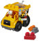 MEGA Bloks CND88 - Cat-Lastwagen mit funktionierendem Kippbehälter, Spielzeug ab 1 Jahr