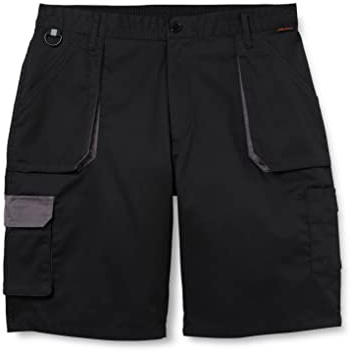 Portwest PORTX14BKRL Texo Sport-Shorts, Schwarz, groß