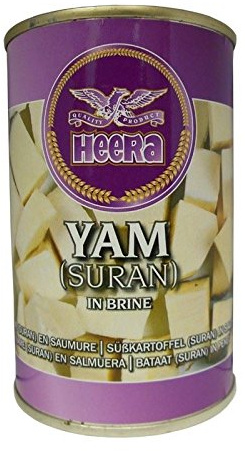 Heera - Yam in Brine (Suran) - 400g (Pack of 2)